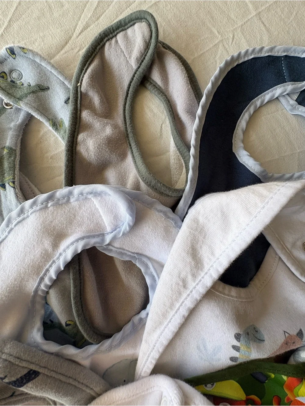 Baby Boy Bib Lot Paw Patrol DKNY Dinosaurs Animals Assorted